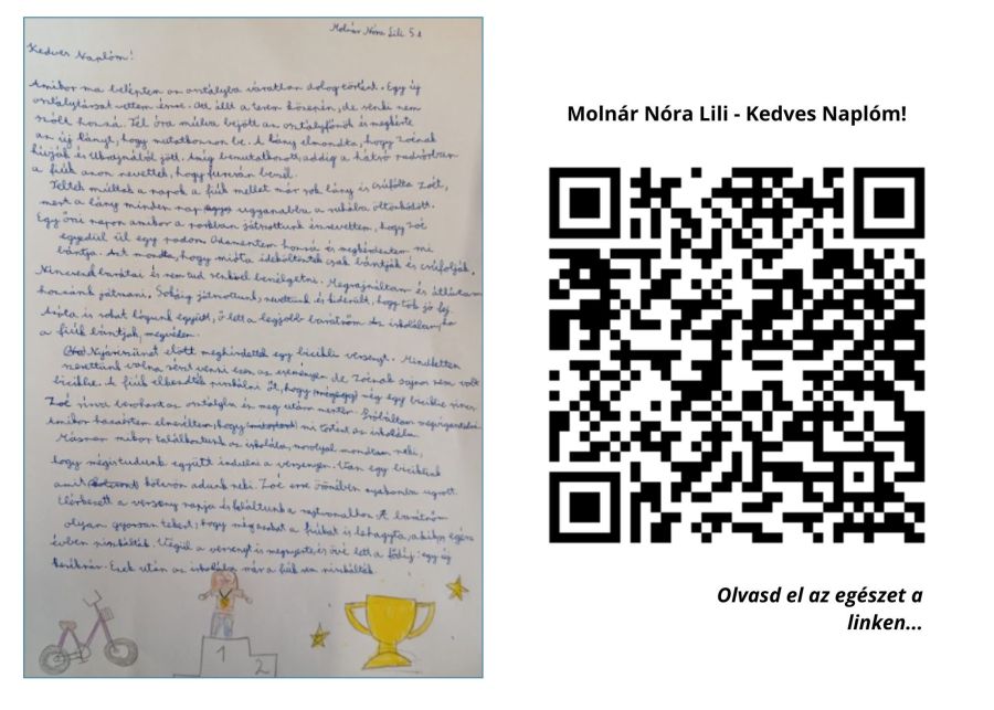 Molnár Nóra Lili - Kedves Naplóm!
